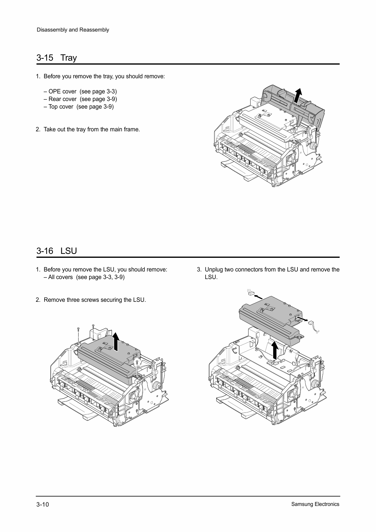 Samsung FACXIMILE SF-530 531P Parts and Service Manual-2